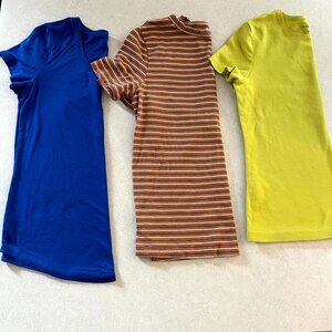 Lot of 3 XS Women's T-shirts Various brands